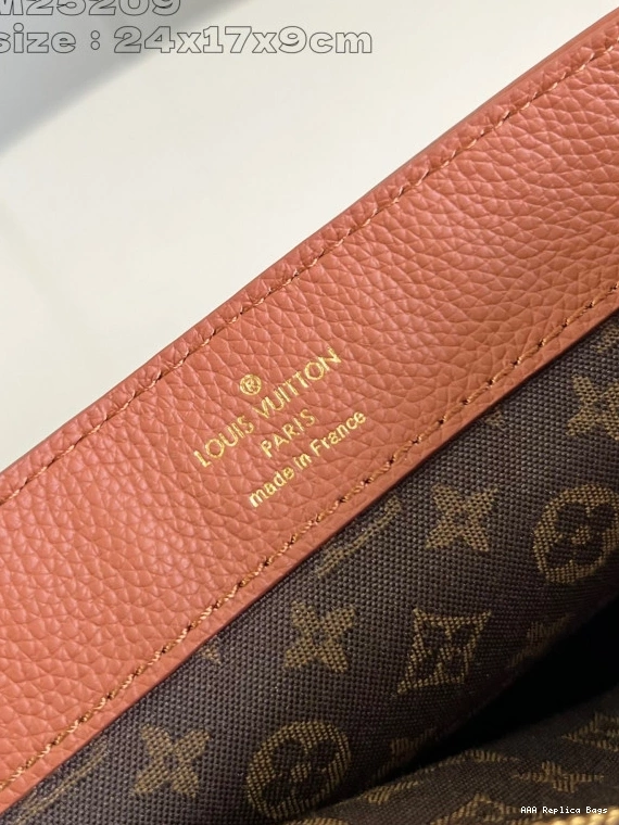 Aaa replica bags VUITTON LOUIS DAUPHINE MM 0717